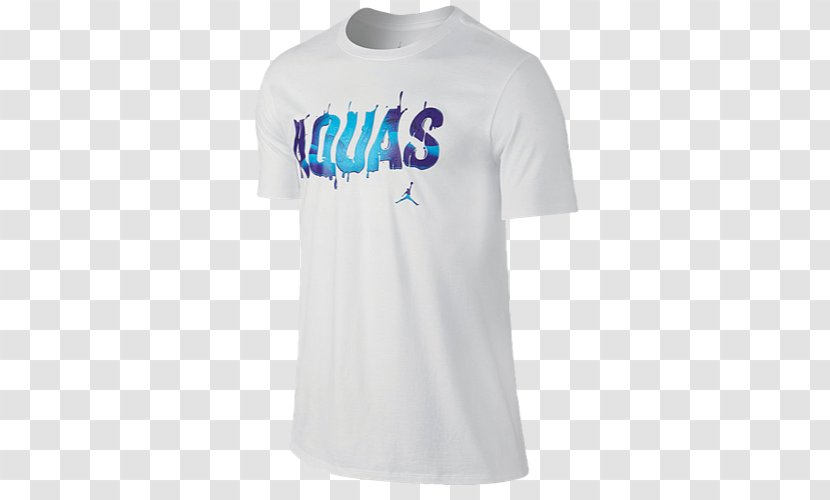 T-shirt Jumpman Nike Air Max Jordan - White - Vest Shirt Aqua Transparent PNG