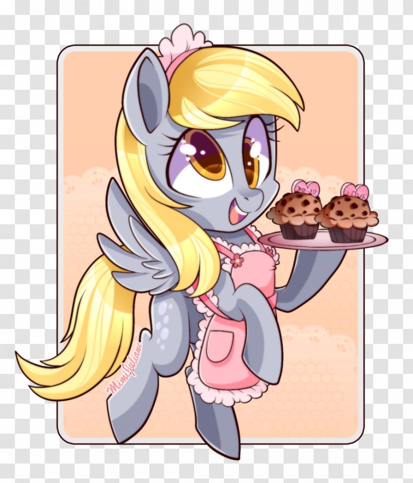 Pony Derpy Hooves Drawing DeviantArt - Watercolor - Flying Food Transparent PNG