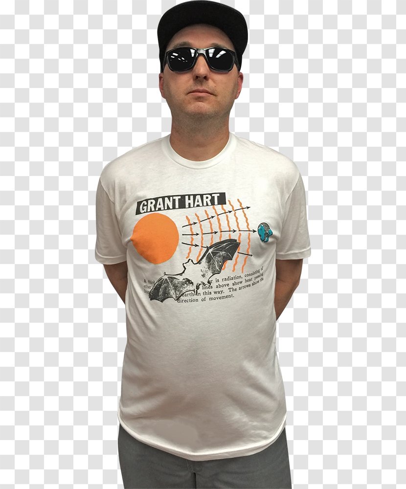 T-shirt Shoulder Sleeve Sunglasses - Neck - Model Transparent PNG