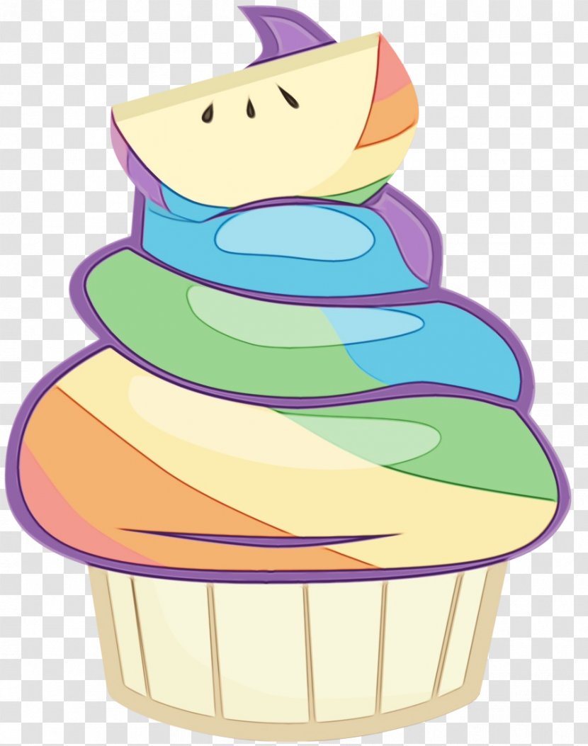 Clip Art Cartoon Cake Decorating Supply Dessert Dairy - Bake Sale Cupcake Transparent PNG