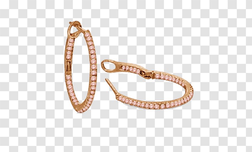 Earring Bracelet Diamond Colored Gold Kreole Transparent PNG