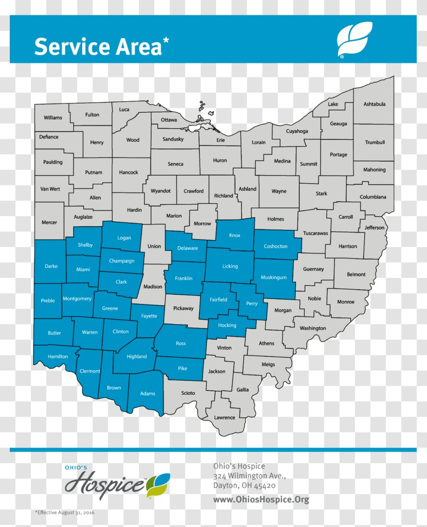 Community Mercy Hospice Hospital Miami County, Ohio End-of-life Care - Map - Endoflife Transparent PNG