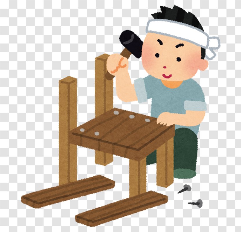 Do It Yourself 日曜大工 Carpenter Hand Tool House - Table Transparent PNG