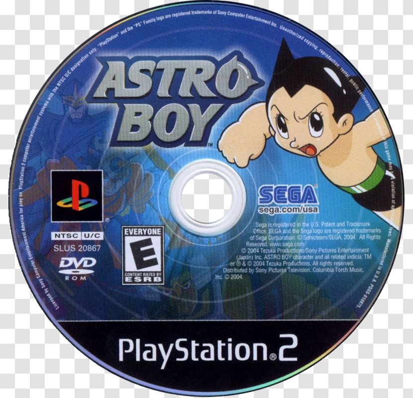 PlayStation 2 Astro Boy: The Video Game Compact Disc DVD - Dvd - Boy Transparent PNG