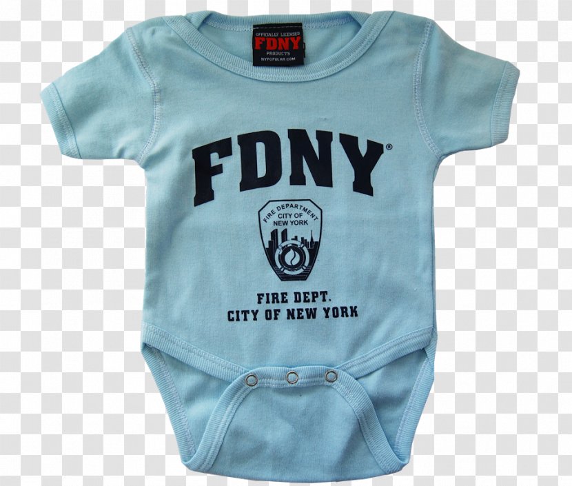 T-shirt New York City Fire Department Sleeve Baby & Toddler One-Pieces - Cap - Watercolor Navy Transparent PNG