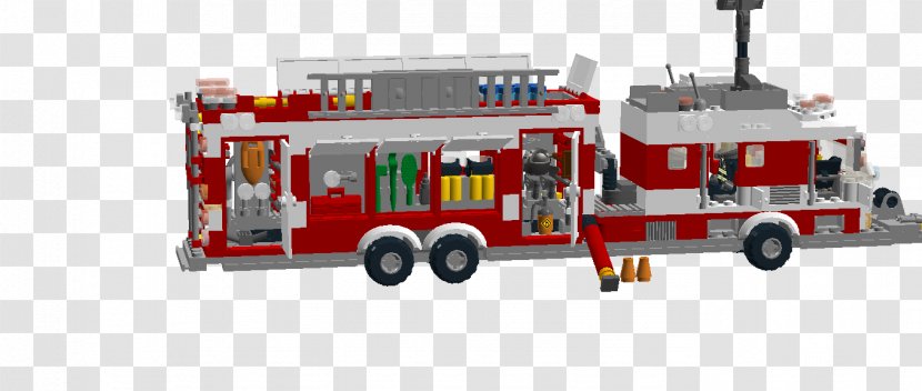 Fire Engine Department Motor Vehicle Machine Freight Transport - Public Utility - Heavy Rescue Transparent PNG