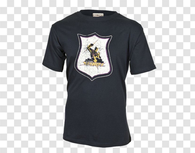 T-shirt Sleeve Hoodie Clothing Gildan Activewear - Brand - Melbourne Storm Transparent PNG