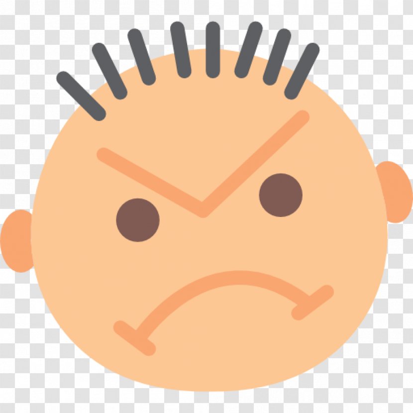 Symbol Emoticon - Organism - Angry Emoji Transparent PNG