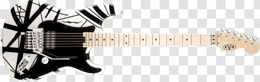 Fender Stratocaster Peavey EVH Wolfgang Guitar Frankenstrat Floyd Rose - Accessory - Black Stripes Transparent PNG