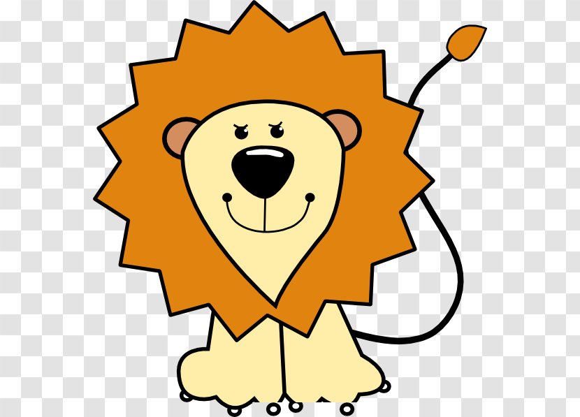 Baby Lions Cartoon Drawing Clip Art - Lion Head Transparent PNG