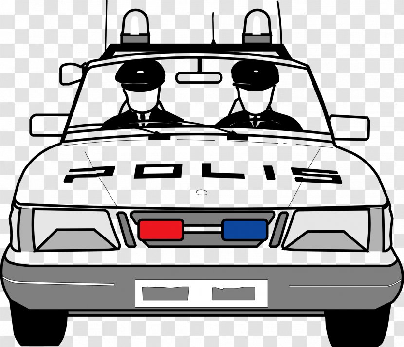 Police Car Sports Coloring Book Officer Transparent PNG