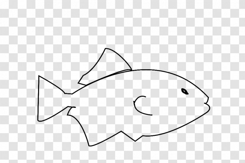 Fish Cartoon - Fin Coloring Book Transparent PNG