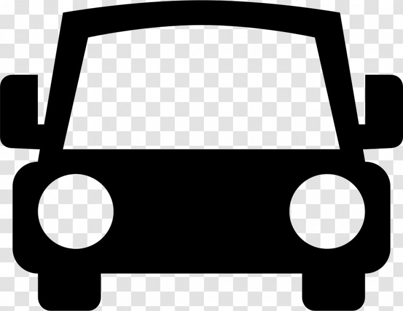 Clip Art - Black And White - Car Transparent PNG