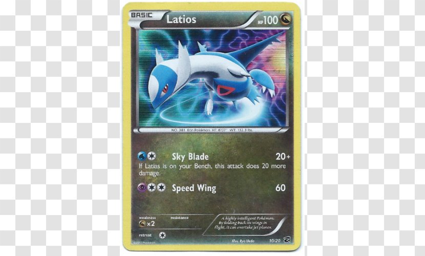 Pokémon Trading Card Game Latios Playing Charizard - Promotional Cards Transparent PNG