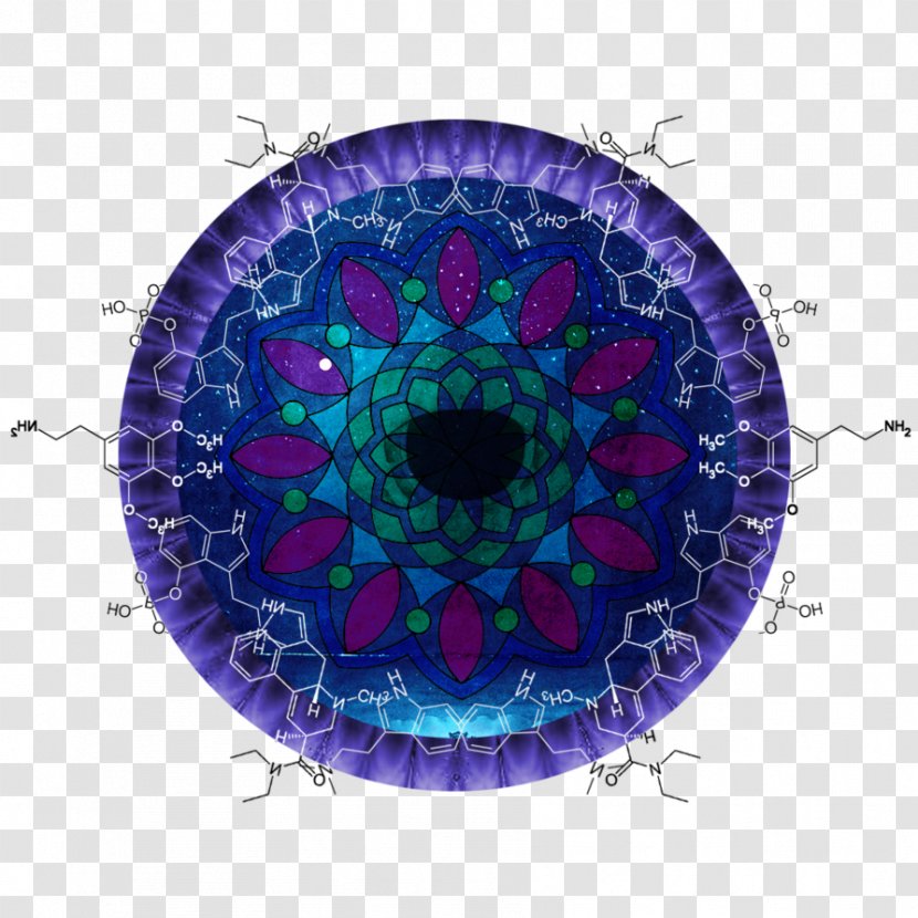 Circle - Electric Blue - Purple Transparent PNG