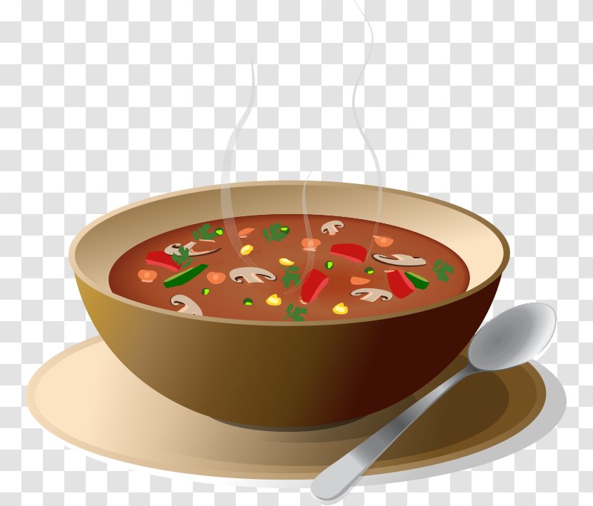 Chicken Soup Tomato Vegetable Clip Art - Cupasoup - Stewed Clipart Transparent PNG