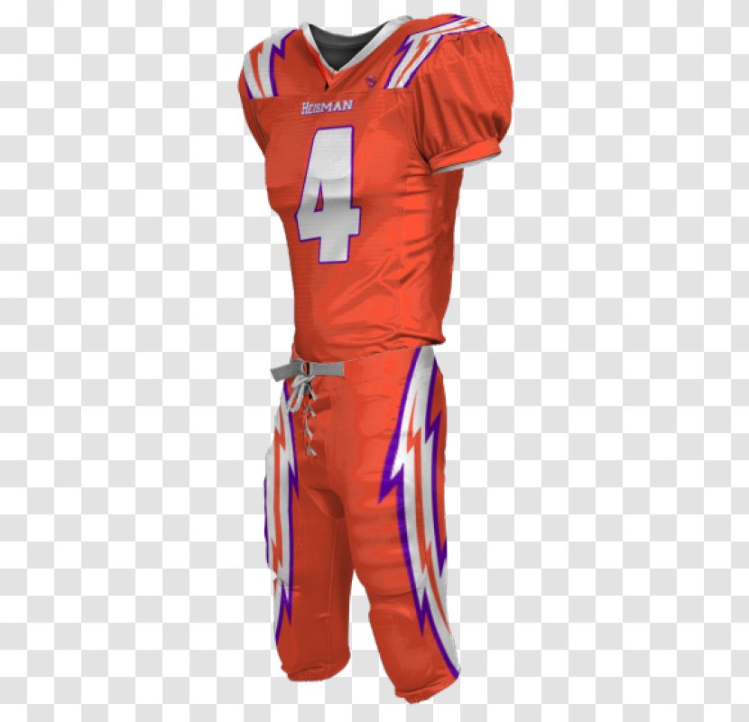 Jersey Shoulder Adult Football Sleeve - Orange - Uniform Transparent PNG