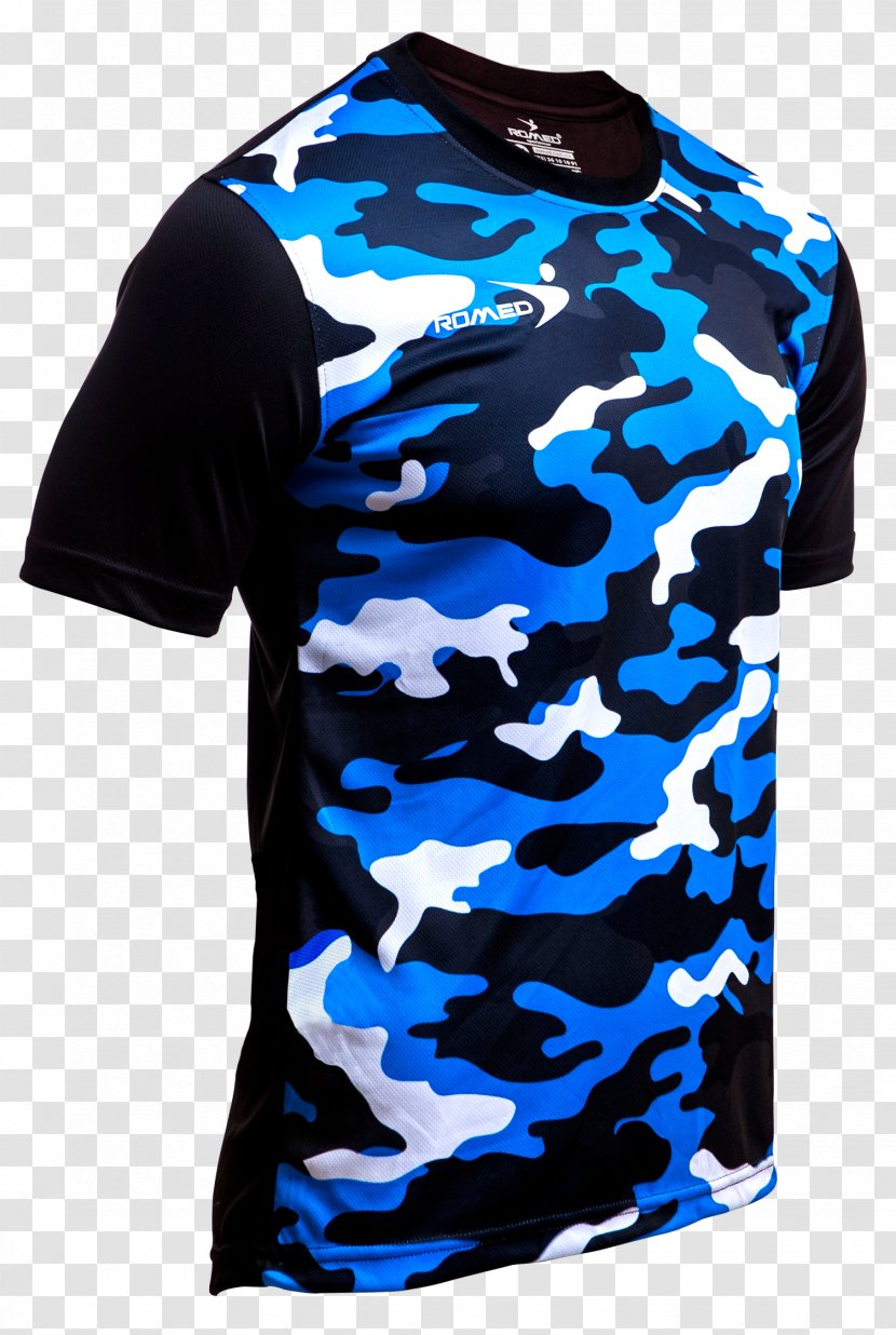 T-shirt Blue Uniform Jersey Talla - Electric Transparent PNG