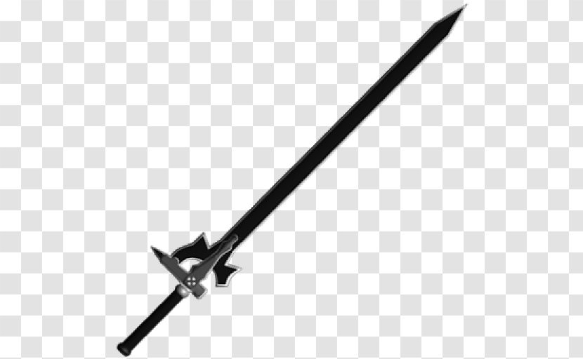 Minecraft Kirito Baton Non-lethal Weapon - Silhouette - Mining Transparent PNG