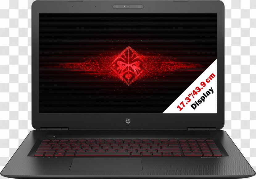 Laptop Hewlett-Packard Dell Intel Core I7 HP OMEN 17-w200 Series - Hp Omen 17w200 Transparent PNG