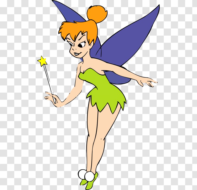 Tinker Bell Peter Pan Captain Hook Animated Film - Fairy - Clipart Transparent PNG