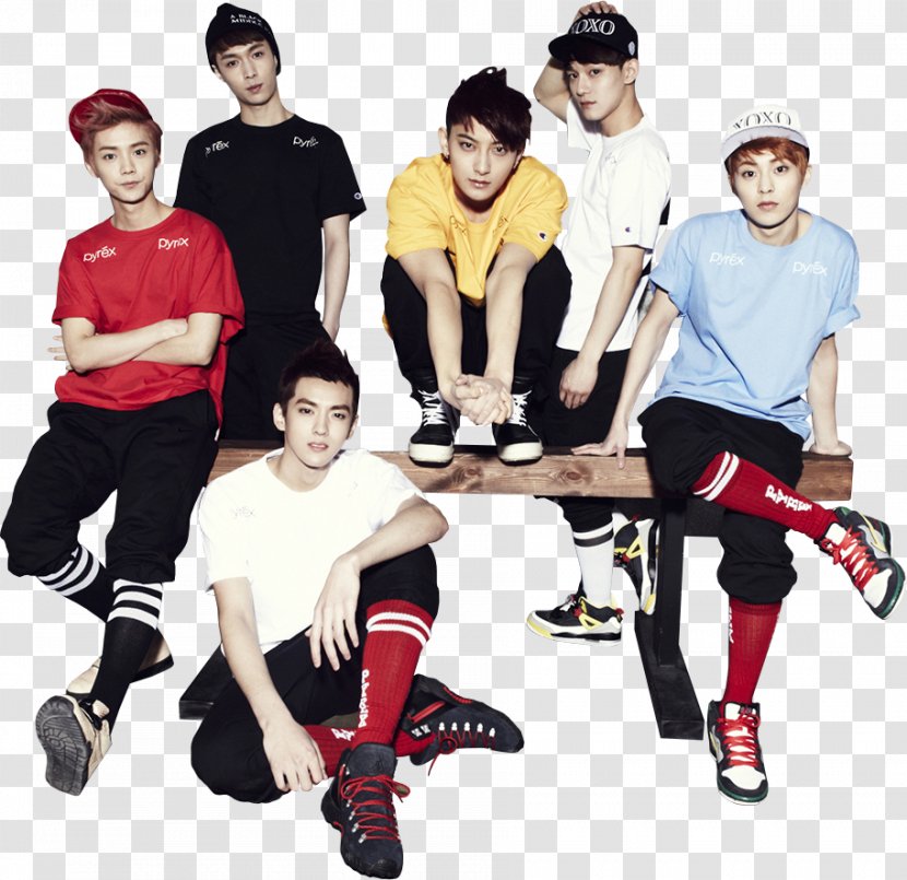 XOXO Exodus K-pop Song - Outerwear - Joint Transparent PNG