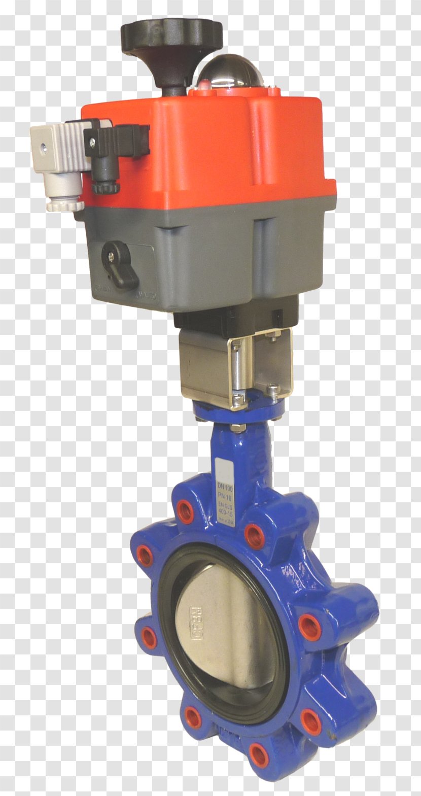 Butterfly Valve Actuator Electricity - Water Transparent PNG