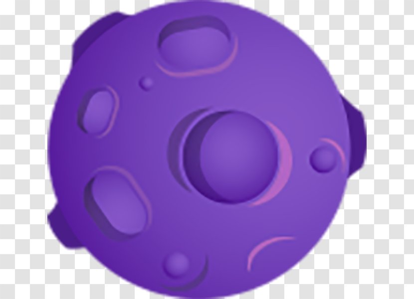 Planet - Vecteur - Purple Transparent PNG