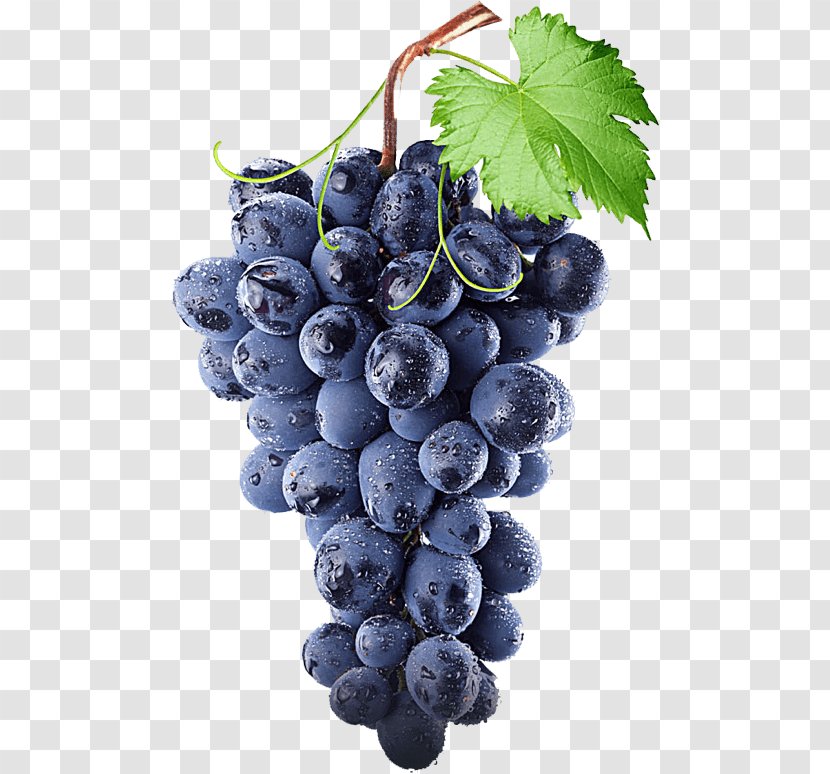 Concord Grape White Wine Kyoho - Leaves Transparent PNG