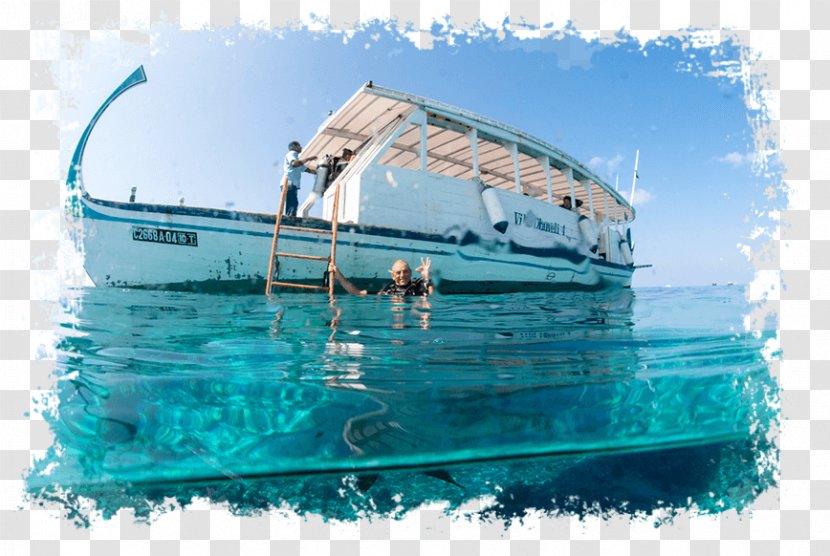 Ari Atoll Underwater Diving Maamigili Scuba Haddhunmathi - Water Transportation - Motor Ship Transparent PNG