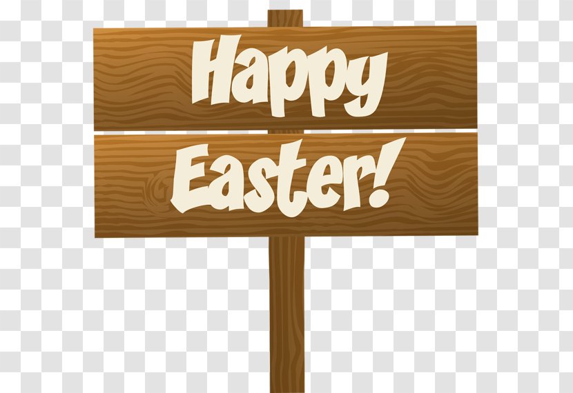Easter Clip Art - Brand - English Signpost Signboard Wooden Sign Transparent PNG