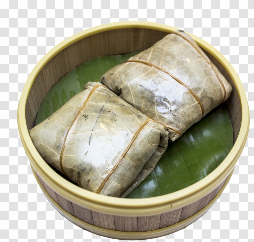 Lo Mai Gai Yum Cha Zongzi Dim Sum Chicken - Commodity - Lotus Scallop Rice Transparent PNG