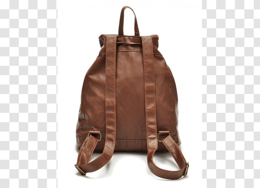 Leather Backpack Handbag Rivet Transparent PNG