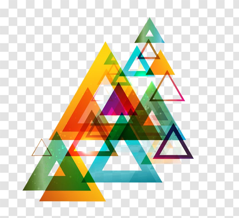 Color Triangle - Geometry - Ring Transparent PNG