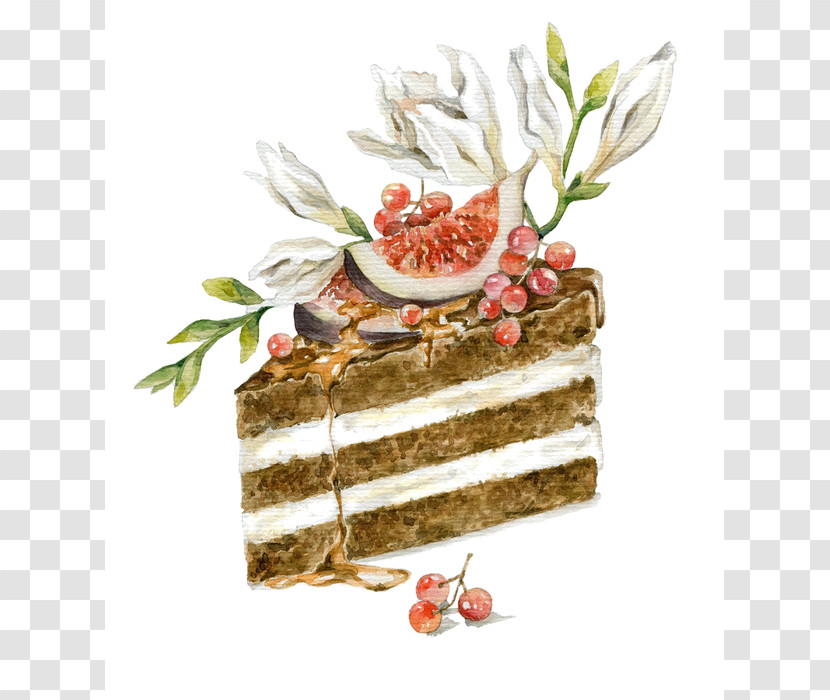 Plant Cake Food Baked Goods Fruit Cake Transparent PNG