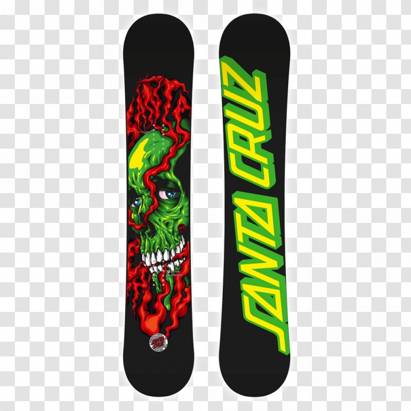 Marca Santa Cruz Snowboarding Skateboarding - Snowboard Transparent PNG