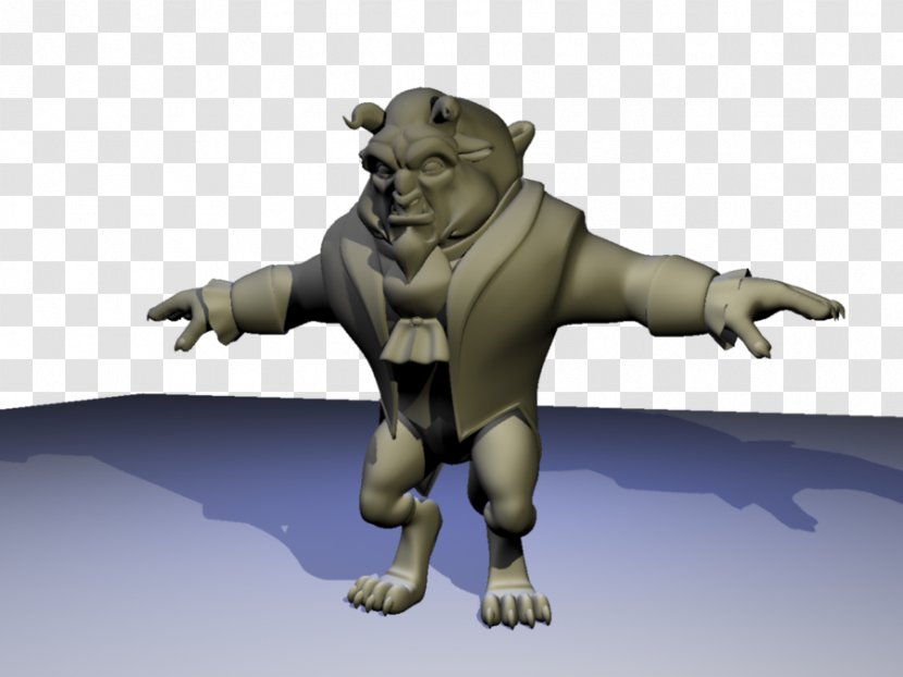 Beast Three-dimensional Space Art 3D Modeling Bear - Beauty - Model Transparent PNG