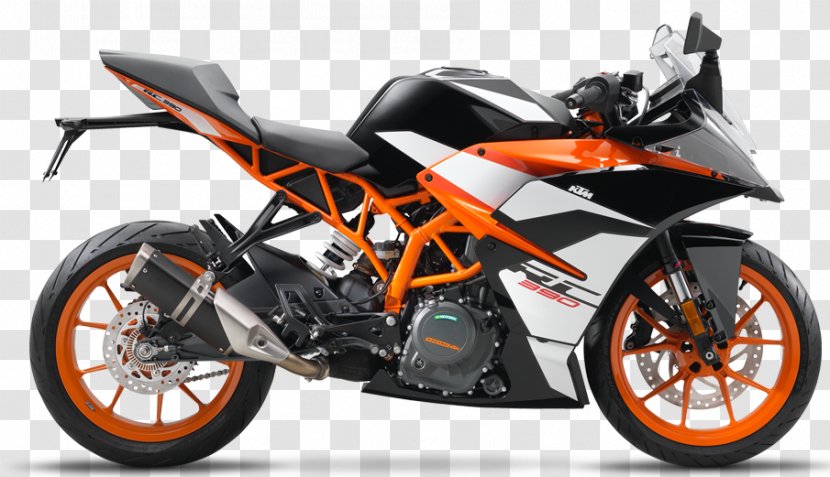 KTM RC 390 FIM Supersport 300 World Championship Motorcycle Sport Bike - Wheel Transparent PNG