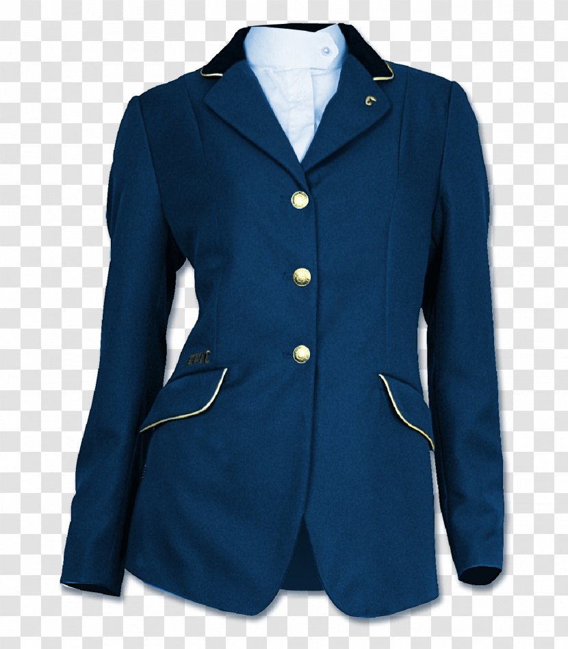Jacket Collar Dressage Doma T-shirt - Equestrian Sport Transparent PNG
