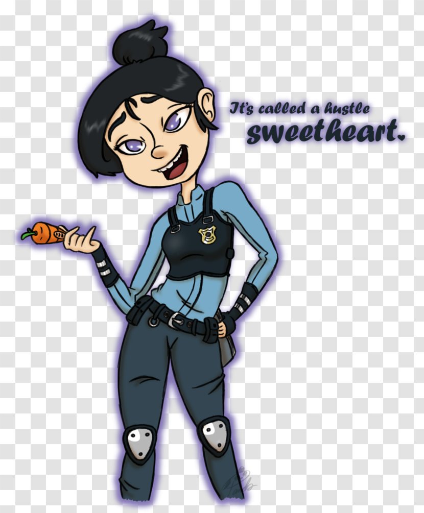 Lt. Judy Hopps Zootopia Police Officer Drawing - Fictional Character Transparent PNG