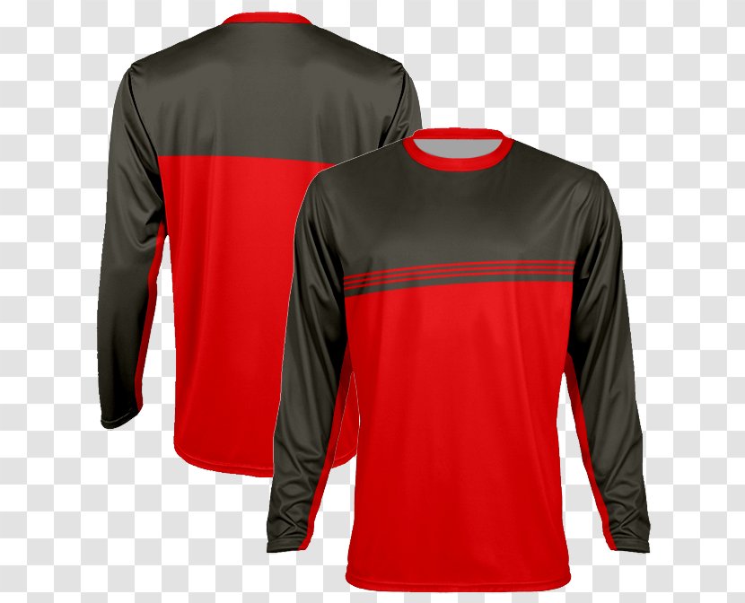 T-shirt Sleeve Hoodie Jersey Clothing - Longsleeved Tshirt Transparent PNG