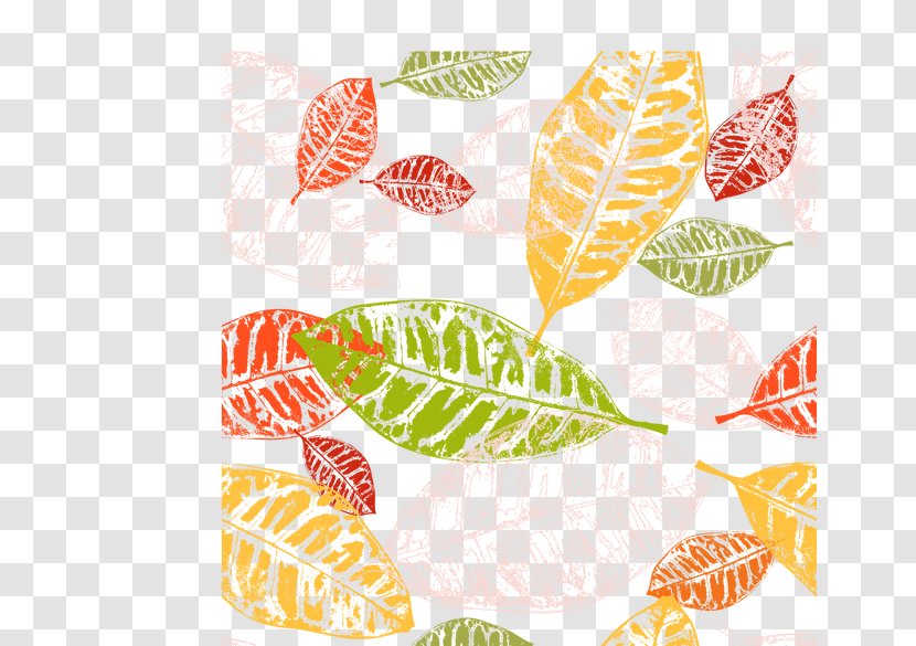 Leaf Euclidean Vector Autumn - Element - Leaves Transparent PNG