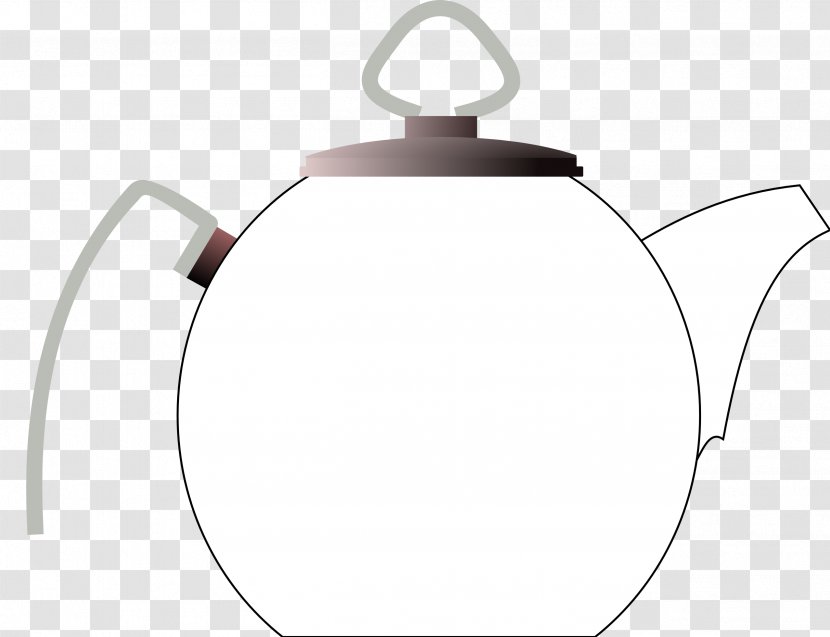 Kettle Teapot Clip Art - Drawing - Coloring Book Transparent PNG