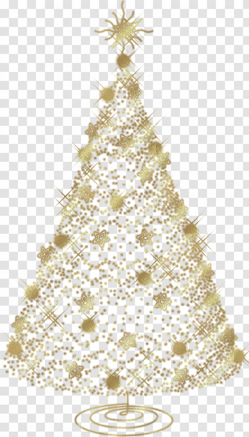 Christmas Tree Day Clip Art Image - Evergreen Transparent PNG