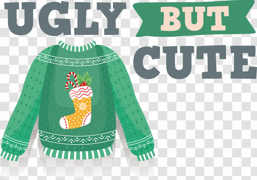 Ugly Sweater Cute Sweater Ugly Sweater Party Winter Christmas Transparent PNG