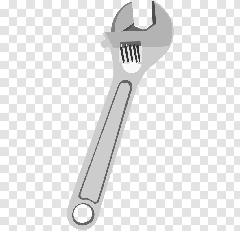 Adjustable Spanner Spanners Pipe Wrench Clip Art - Crescent Picture Transparent PNG