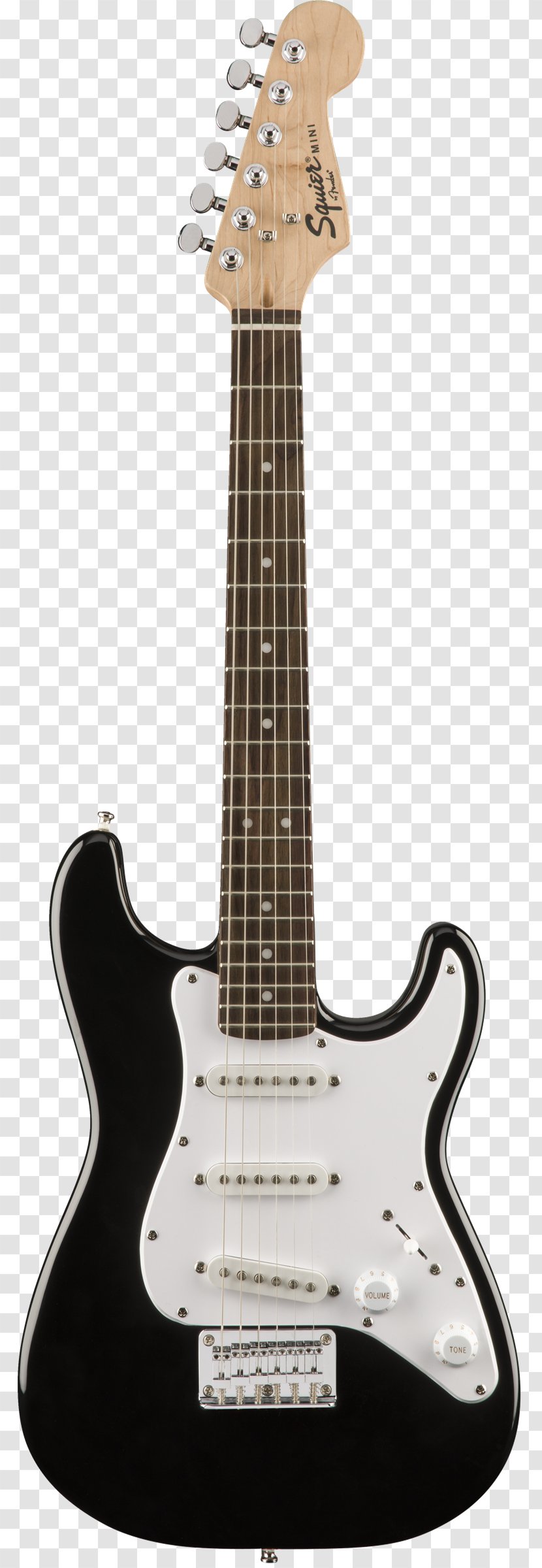 Fender Stratocaster Bullet Contemporary Japan Squier Mini - Bass Guitar - Electric Transparent PNG