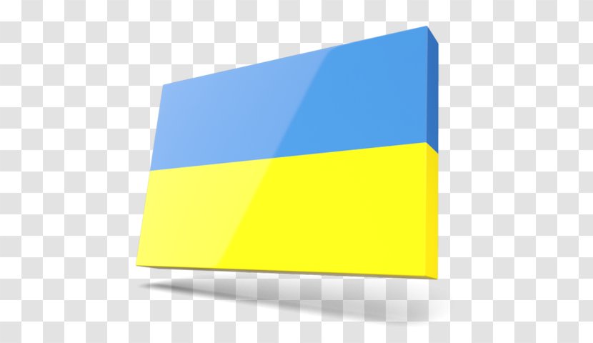 Line Angle Brand - Ukraine Flag Transparent PNG