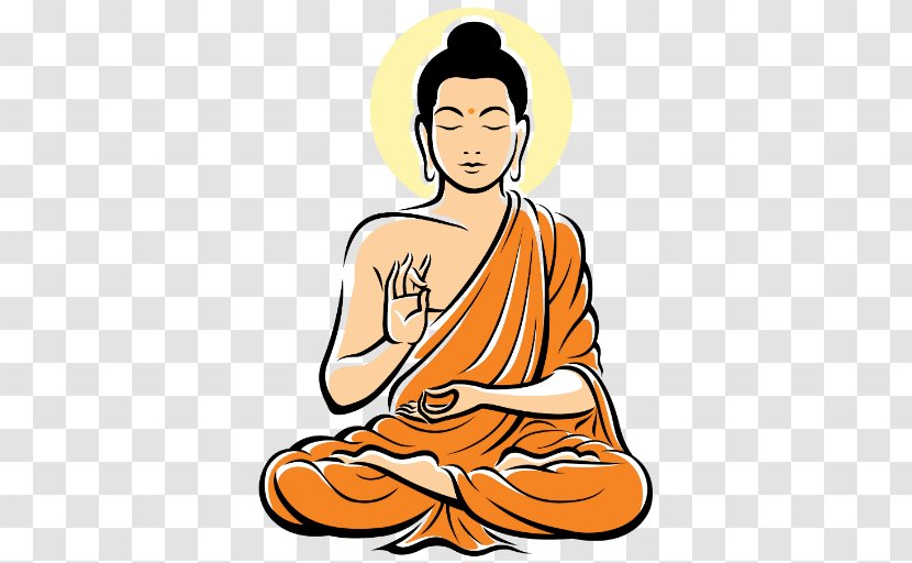 Gautama Buddha The Drawing Buddhism Clip Art - Hand Transparent PNG