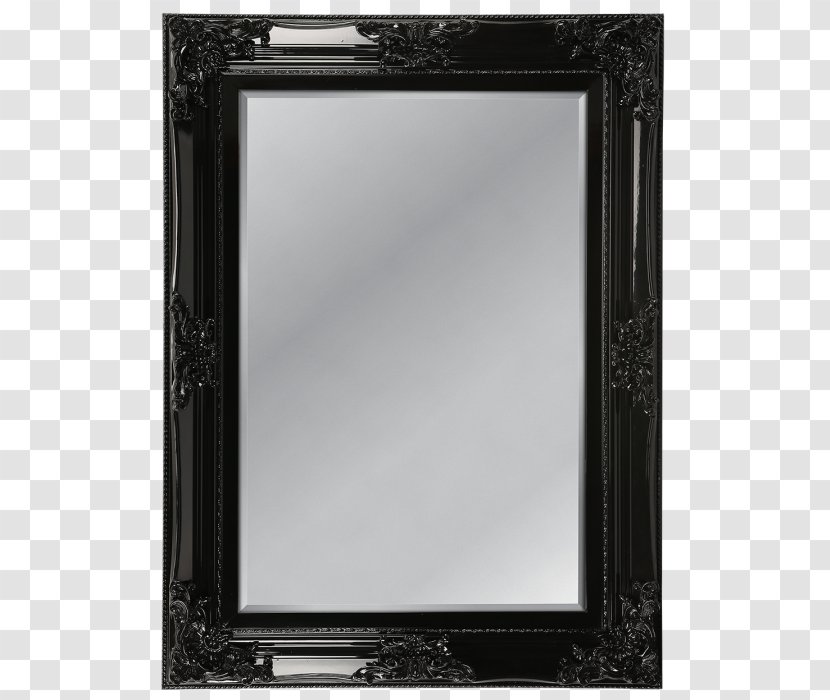 Picture Frames Mirror White Baroque House Transparent PNG